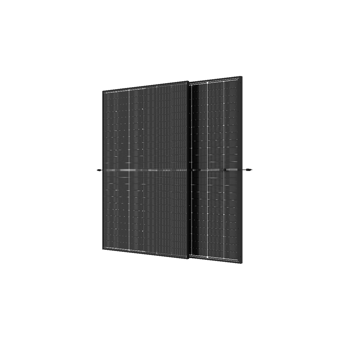 Trina Vertex S+ N-Type Dual Glass 430W - Triple-Cut 1500V (Clear Black)