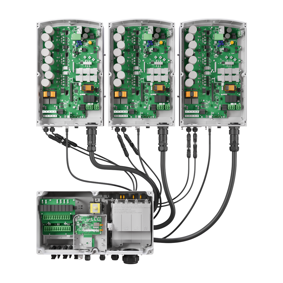 SolarEdge 3ph Solar onduleur, Synergy Manager & Units, 100KW, set